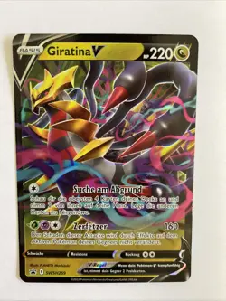 ✨ Giratina V ✨ BLACK STAR PROMO • SWSH 259 • DEUTSCH • Holo Pokemon Karte - Image 1