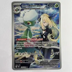 Pokemon Karte TCG Roserade 184/182 Ewige Rivalen Fullart Holo Rare Deutsch NM - Image 1