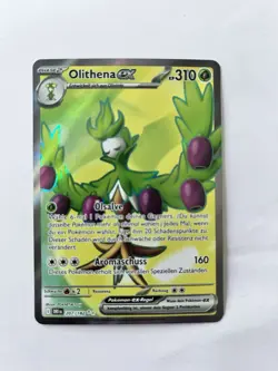 Olithena Ex 207/182 - Ewige Rivalen Deutsch NM Pokemon - Image 1