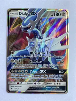 Pokemon Karte | Dialga GX Grauen der Lichtfinsternis | 82/131 | Holo | Deutsch - Image 1