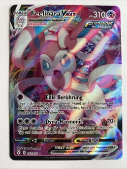 Pokemon Feelinara VMAX | Deutsch 075/203 Drachenwandel | Near Mint - Image 1