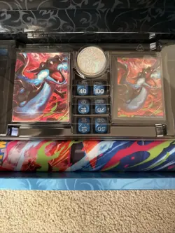 Mega Charizard x Ex & Oricorio Ex Phantasmal Flames UPC PROMO & box -NO BOOSTERS - Image 4
