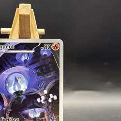Pokemon TCG White Flare Lampent 102/086 Illustration Rare - pack fresh - Image 4