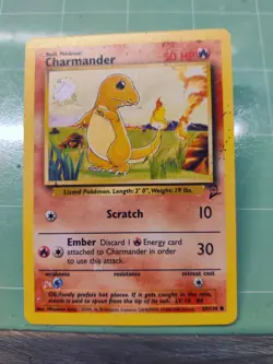 Pokemon TCG - Charmander 69/130 Common - Base Set 2 - Image 1