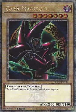 RA04-EN106 Arkana Dark Magician - Quarter Century Secret Rare Card 1st Edition - Image 1