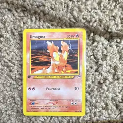 Pokemon Slugma 1st Edition Neo Destiny English Card 82/105 50 HP 30 Attack 2000 - Image 1