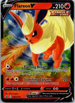 Flareon V - - SWSH: Sword & Shield Promo Cards SWSH149 - Promo - NM Pokemon TCG - Image 1