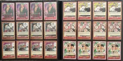 One Piece Collection - Mono Red Straw Hat (74 Playsets / 296 cards ) + 7 Leaders - Image 3