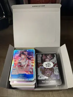 OP11 A Fist Of Divine Speed Opened Booster Box Bulk One Piece Card Game English - Image 1