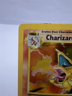 Pokemon Card Charizard 4/102 Base Set Holo Rare Unlimited 1999 English DMG - Image 2