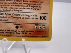 Pokemon Card Charizard 4/102 Base Set Holo Rare Unlimited 1999 English DMG - Image 5
