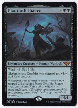 Gisa, the Hellraiser M Prerelease Cards 89 NM - Image 1
