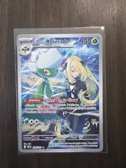 Cynthia's Roserade 184/182 SV10: Destined Rivals Pokemon Card TCG - NM - Image 1