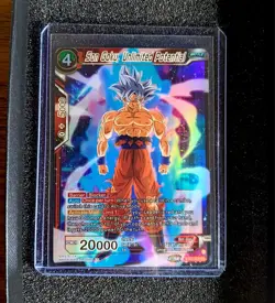Son Goku, Unlimited Potential SR BT27-019 Dragon Ball Super Card Game Masters - Image 1