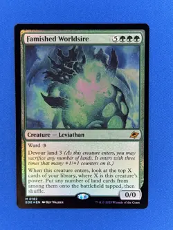 Famished Worldsire (0182) MYTHIC FOIL MTG: Edge of Eternities - Image 1
