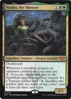 Vraska, the Silencer M Outlaws of Thunder Junction 237 NM - Image 1