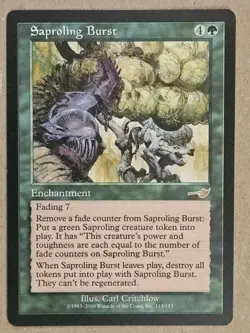 Saproling Burst - Nemesis - Near Mint | MTG - Image 1