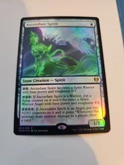 Ascendant Spirit Foil Kaldheim Magic MTG #043 - Image 1