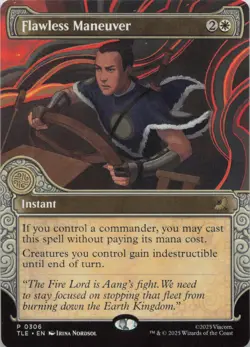 Flawless Maneuver (Showcase) P Avatar: The Last Airbender306 - LP MTG - Image 1