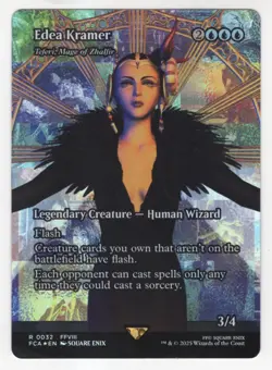 MTG Final Fantasy Through The Ages Foil Rare #0032 Edea Kramer - Image 1
