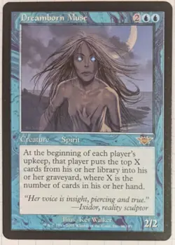 Dreamborn Muse Legions 36/145 NM Rare MTG Magic the Gathering - Image 1