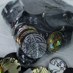 Lot Of 30 Official Pokemon TCG Coins Random Set Of 30 Various Sizes - Image 5