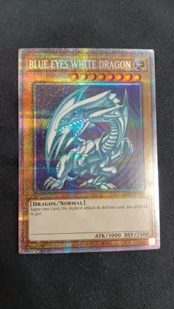 Yu-Gi-Oh! Ac02-Jp000 Blue-Eyes White Dragon English Notation Prismatic Secret - Image 1