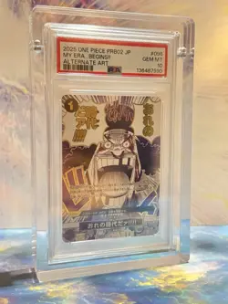 2025 ONE PIECE JAPANESE PRB02 OP09-096 ALTERNATE ART PSA 10 My Era . Begins !!! - Image 4