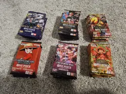60 One Piece tcg DEAD packs english op09 op10 op11 op13 prb01 prb02 READ - Image 1
