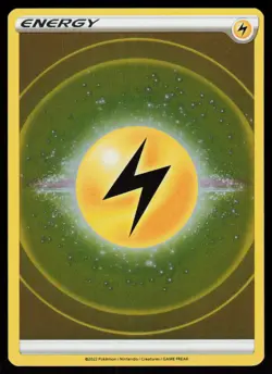 SWSH09: Brilliant Stars Lightning Energy (2022 Unnumbered) # HOLO POKEMON CARD - Image 1
