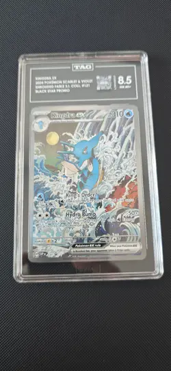 Kingdra EX Promo SVP 131 TAG Graded 8.5 NM-MT+ Pokemon Card - Image 1