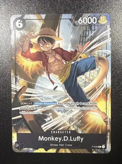 Monkey.D.Luffy (Pirates Party Vol. 3) P-035 One Piece Promotion Cards Regular - Image 1