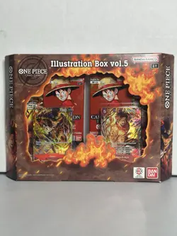 Bandai One Piece Card Game Illustration Box vol. 5, Brand New, Factory Sealed - Image 1