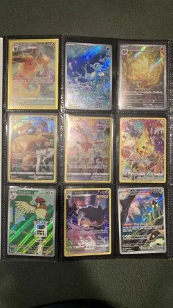 Pokemon Card Binder Collection 132 Cards - Image 1