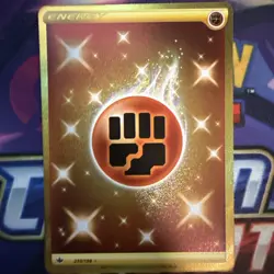 Fighting Energy - 233/198 - Secret Rare - Chilling Reign - Pokemon Card - NM/M - Image 1