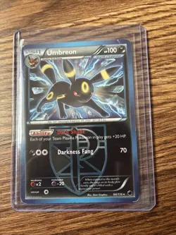 Umbreon 64/116 Non-Holo Rare Pokemon Card TCG Plasma Freeze 2013 NM/LP - Image 1