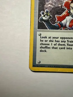 Pokemon TCG Rocket's Sneak Attack Rare Holo Card #16/82 Team Rocket HP/Damaged - Image 4