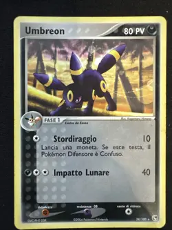 Umbreon Italian 24/109 EX Ruby and Sapphire Pokemon Card - Image 1