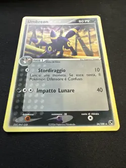 Umbreon Italian 24/109 EX Ruby and Sapphire Pokemon Card - Image 3