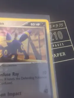Pokemon Card - Umbreon EX Sandstorm 24/100 Non-Holo Rare MP - Image 3