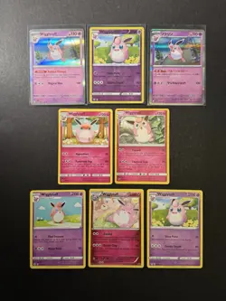 8 Wigglytuff Pokemon Card Collection Reverse Holo Rare XY SM SWSH SV PTCG A1 - Image 1