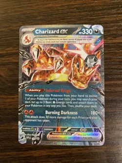 Charizard ex 196 Sv: Scarlet & Violet Promo Cards Holo - Image 1
