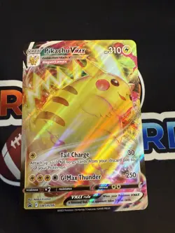2023 Pokemon PIKACHU VMAX #SWSH286 Black Star Promos Jumbo Card Holo English - Image 1
