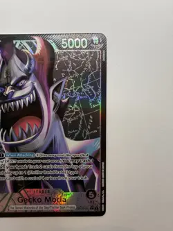 Gecko Moria OP06-080 NM - Leader AA - One Piece Card Game Wings of the Captain - Image 4