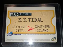 EON TICKET Pokemon Ruby & Sapphire E-Reader Card GBA RARE AUTHENTIC & E-Reader - Image 3