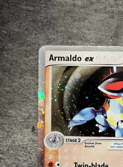 Pokemon Armaldo EX 16/17 Holo Ultra Rare Card Pop Series 1 MP - Image 3