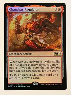 Chandra's Regulator Core Set 2020 Foil MTG NM - Image 1