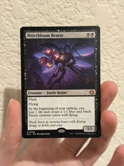 MTG Lorwyn Eclipsed M Bitterbloom Bearer #0088 - Image 1