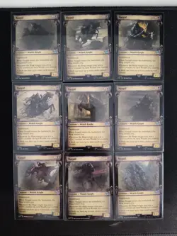 MTG LOTR Nazgul Scroll Set Tales Of Middle Earth: NON-FOIL #723 - 730 & 511 - Image 1