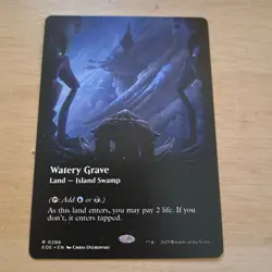 MTG Watery Grave BORDERLESS - Image 1